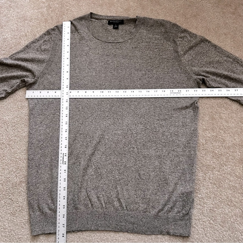 Banana Republic Silk/Linen Crewneck Sweater - Picture 4 of 6